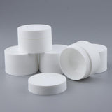 Maxbell Maxbell 5Pcs Empty Plastic Cosmetic Cream Jars Pots Refillable Makeup Containers 50g