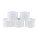 Maxbell Maxbell 5Pcs Empty Plastic Cosmetic Cream Jars Pots Refillable Makeup Containers 50g