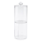 Maxbell Maxbell Acrylic Cotton Pads Holder Swabs 2 Layer Box Case Makeup Container Organizer