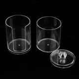 Maxbell Maxbell Acrylic Cotton Pads Holder Swabs 2 Layer Box Case Makeup Container Organizer