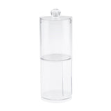 Maxbell Maxbell Acrylic Cotton Pads Holder Swabs 2 Layer Box Case Makeup Container Organizer