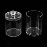 Maxbell Maxbell Acrylic Cotton Pads Holder Swabs 2 Layer Box Case Makeup Container Organizer
