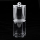 Maxbell Maxbell Acrylic Cotton Pads Holder Swabs 2 Layer Box Case Makeup Container Organizer