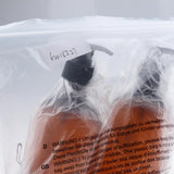 Maxbell Maxbell 2x Empty Translucent PET Shampoo Conditioner Pump Bottles Container 500ml Amber