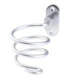 Maxbell Maxbell Wall Mount Space Aluminum Hair Blow Dryer Holder Rack Organizer Shelf Silver
