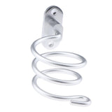 Maxbell Maxbell Wall Mount Space Aluminum Hair Blow Dryer Holder Rack Organizer Shelf Silver