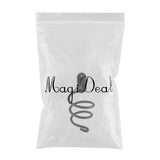 Maxbell Maxbell Wall Mount Space Aluminum Hair Blow Dryer Holder Rack Organizer Shelf Black