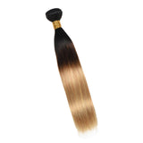Maxbell Maxbell 100% Virgin Brazilian Ombre Straight Hair Human Hair Extension Weave 1Bundle