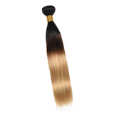 Maxbell Maxbell 100% Virgin Brazilian Ombre Straight Hair Human Hair Extension Weave 1Bundle