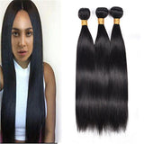 Maxbell Maxbell 3 Bundles Human Hair Body Wave 10'' Black Brazilian Virgin Hair Extensions
