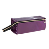Maxbell Maxbell Specular Toiletry Makeup Bag Travel Case Zipper Cosmetic Organizer Purple