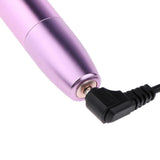 Maxbell Maxbell 6pcs Electric Nail Drill Bits and Nail Art File Pen Machine Kits Rose Pink