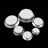 Maxbell 2pcs Empty Sample Bottle Cosmetic Makeup Jar Pot Cream Lip Balm Containers 3g