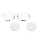 Maxbell 2pcs Empty Sample Bottle Cosmetic Makeup Jar Pot Cream Lip Balm Containers 10g