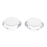 Maxbell 2pcs Empty Sample Bottle Cosmetic Makeup Jar Pot Cream Lip Balm Containers 15g