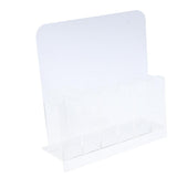 Maxbell Maxbell 6 Grids Empty Nail Storage Box Manicure Tools Organizer Case Holder Clear