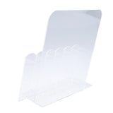 Maxbell Maxbell 6 Grids Empty Nail Storage Box Manicure Tools Organizer Case Holder Clear