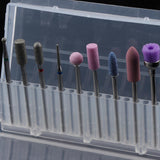 Maxbell Maxbell 9x Nail Files Drill Bit Manicure Electric Grinding Polishing Head Brush Set