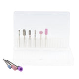 Maxbell Maxbell 9x Nail Files Drill Bit Manicure Electric Grinding Polishing Head Brush Set