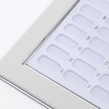 Maxbell Maxbell Salon UV Nail Gel Polish Board 160 Colors Nail Art Display Color Book Chart White