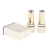 Maxbell Maxbell 2x 12.1mm Empty Lipstick Tube Lip Balm Container DIY Cosmetic Makeup Tools Golden