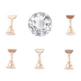 Maxbell 2 Set Magnetic Nail Tips Stand Holder Display Base for Nail Art DIY Practice
