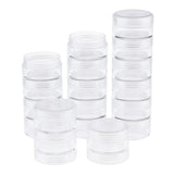Maxbell 2x18x Empty Plastic Storage Box Beads Pills Storage Container w/ Screw Lids