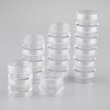 Maxbell 2x18x Empty Plastic Storage Box Beads Pills Storage Container w/ Screw Lids