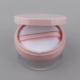 Empty Loose Powder Case Blush Storage Container Talcum Powder Jar 20g Pink