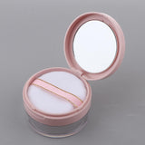 Empty Loose Powder Case Blush Storage Container Talcum Powder Jar 20g Pink