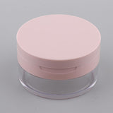 Empty Loose Powder Case Blush Storage Container Talcum Powder Jar 20g Pink