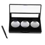 Maxbell Maxbell Cosmetic 3 Slots Empty Palette Eyeshadow Powder Blush Lipstick Makeup Case