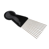 Maxbell Maxbell Salon Metal Lift Afro Hair Pick Comb Brush Hairdressing Styling Tool