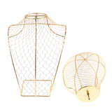 2Pcs Hats Display Holder Sports Cap Storage Organizer Stand Rack Black&Gold