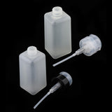 2pcs 250ml Nail Art Tip Empty Dispenser Nail Remover Pump Bottle Transparent