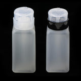 2pcs 250ml Nail Art Tip Empty Dispenser Nail Remover Pump Bottle Transparent