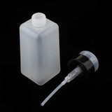 2pcs 250ml Nail Art Tip Empty Dispenser Nail Remover Pump Bottle Transparent