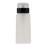 2pcs 250ml Nail Art Tip Empty Dispenser Nail Remover Pump Bottle Transparent