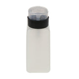 2pcs 250ml Nail Art Tip Empty Dispenser Nail Remover Pump Bottle Transparent