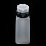 2pcs 250ml Nail Art Tip Empty Dispenser Nail Remover Pump Bottle Transparent