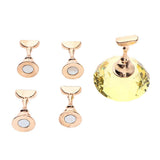 Maxbell Maxbell 1 Set Nail Art Tip Stand Holder Base for Manicure Practice Display DIY Yellow