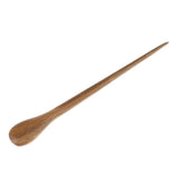 Maxbell 2xChinese Style Natural Green Sandalwood Handmade Hair Clip Hairpin for Women