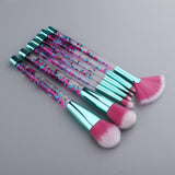 Maxbell Maxbell 7Pcs Soft Fluffy Makeup Cosmetic Brushes Applicator Beauty Tools Kit 02
