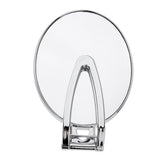 Maxbell Maxbell Folding Handheld Double Sided Mirror Table Makeup Mirror for Travel  Silver
