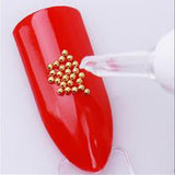 Maxbell Maxbell Dotting Pen Steel Balls Drop Out Nail Art Decorations Rose Golden