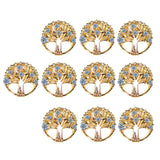 Maxbell Maxbell 10Pcs Nail Art Tips Rhinestone Glitter Jewelry Decoration Rhinestones 14