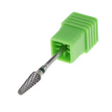 Maxbell Maxbell Tungsten Steel Polishing Head Nail Drill Bit forElectric Nail Machine Blue