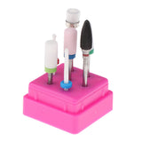 Maxbell Maxbell 7Pcs Cuticle Clean Ceramic Nail Files Drill Bits Electric Polishing Head 01