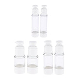Maxbell Maxbell 2X Empty Refillable Essence Vacuum Bottles Cosmetic Sample Containers 30ml