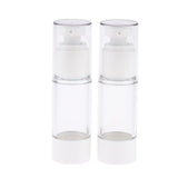 Maxbell Maxbell 2X Empty Refillable Essence Vacuum Bottles Cosmetic Sample Containers 30ml